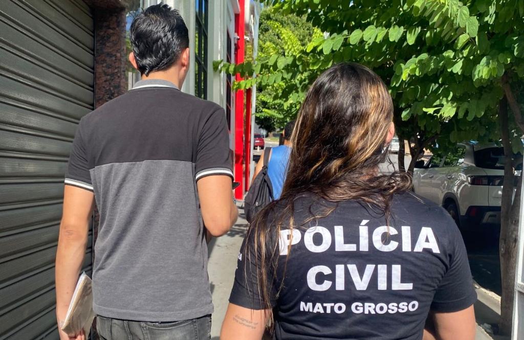 Polícia Civil prende colombiano que fraturou tornozelo de companheira com agressão em Cuiabá -