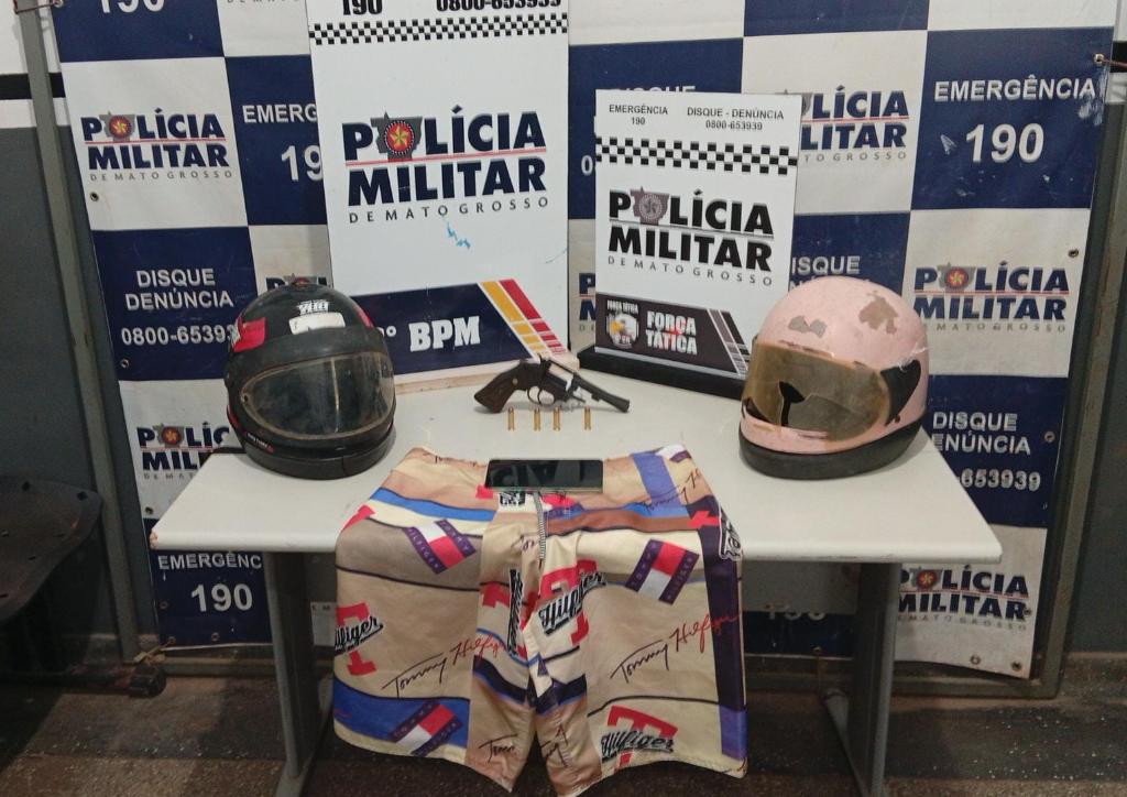 Polícia Militar prende três faccionados em flagrante suspeitos por homicídio de homem em Cáceres -