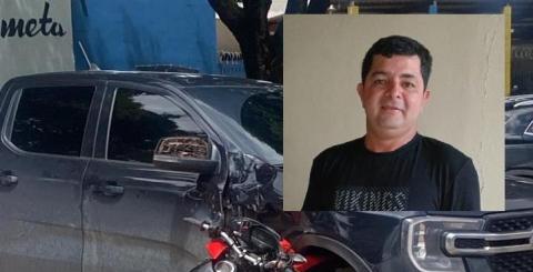 Homem morre após bater moto em lateral de caminhonete em avenida de MT