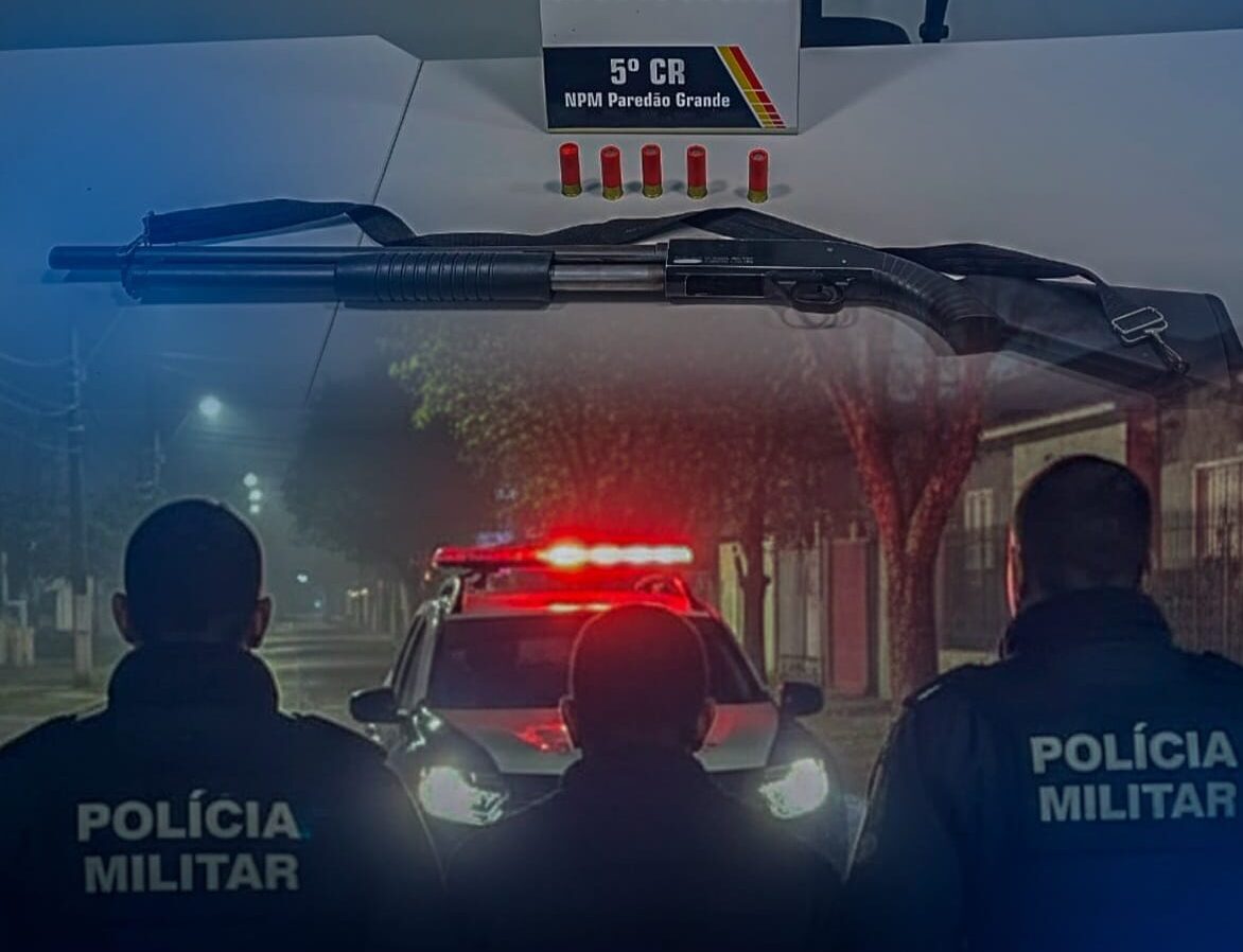 PM prende homem que agrediu e ameaçou mulher com espingarda em General Carneiro