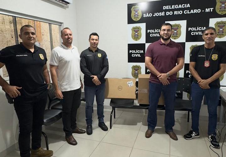 Polícia Civil recebe computador de R$ 24 mil para ser utilizado em investigações -
