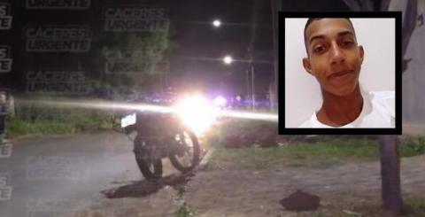 Motociclista é executado com vários tiros na rua em MT; suspeito foge