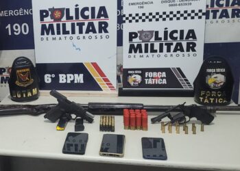 Polícia Militar prende três faccionados suspeitos de tentativa de homicídio em Cáceres -