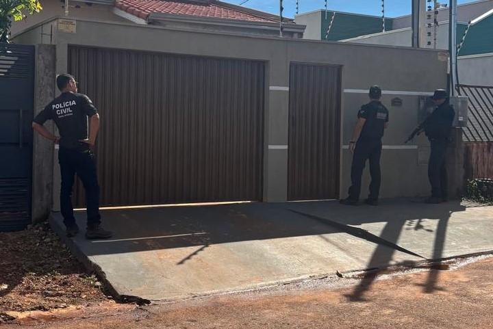Polícia Civil deflagra operação para reprimir o tráfico de drogas na fronteira do Brasil com a Bolívia -