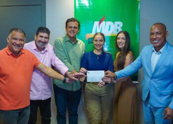 Vice-prefeita de Cuiabá, Vânia Rosa oficializa filiação ao MDB