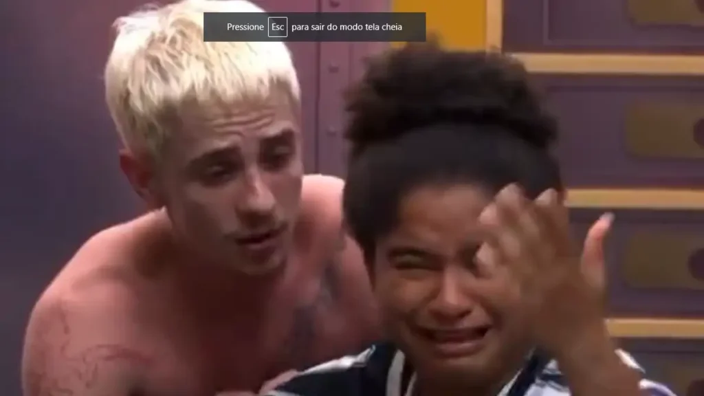 Acaba de sair: Milena fracassa e chora no BBB 26