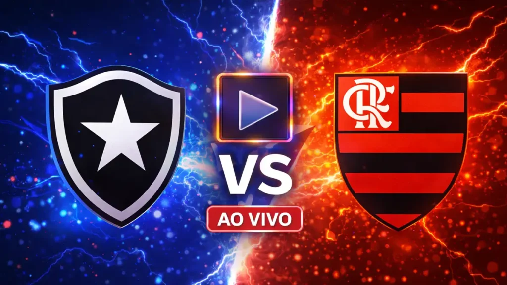 Botafogo x Flamengo Ao Vivo: Onde Assistir, horário e escalações