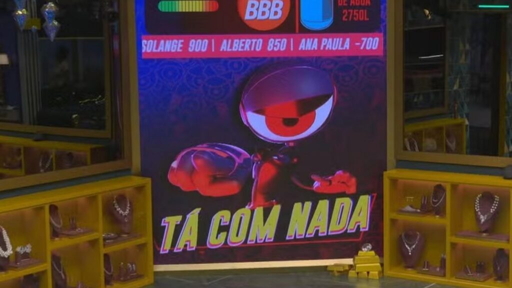 Casa do BBB 26 participa do Tá Com Nada