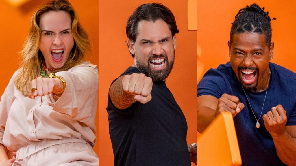 Empate triplo marca a parcial da enquete do paredão BBB 26
