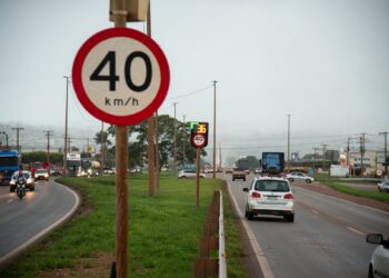 Limite de velocidade Não é só cidade : Br 364/163 em área urbana também estipula 40km/h
