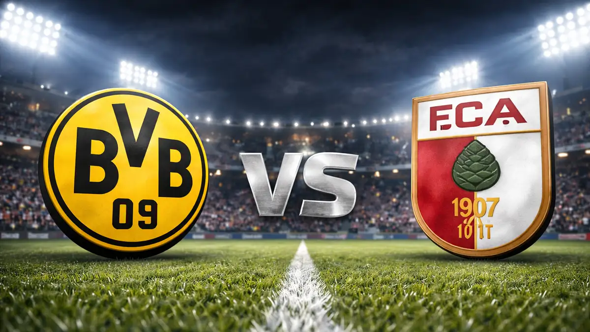 Borussia Dortmund x FC Augsburg ao vivo: onde assistir, horário e escalações pela Bundesliga