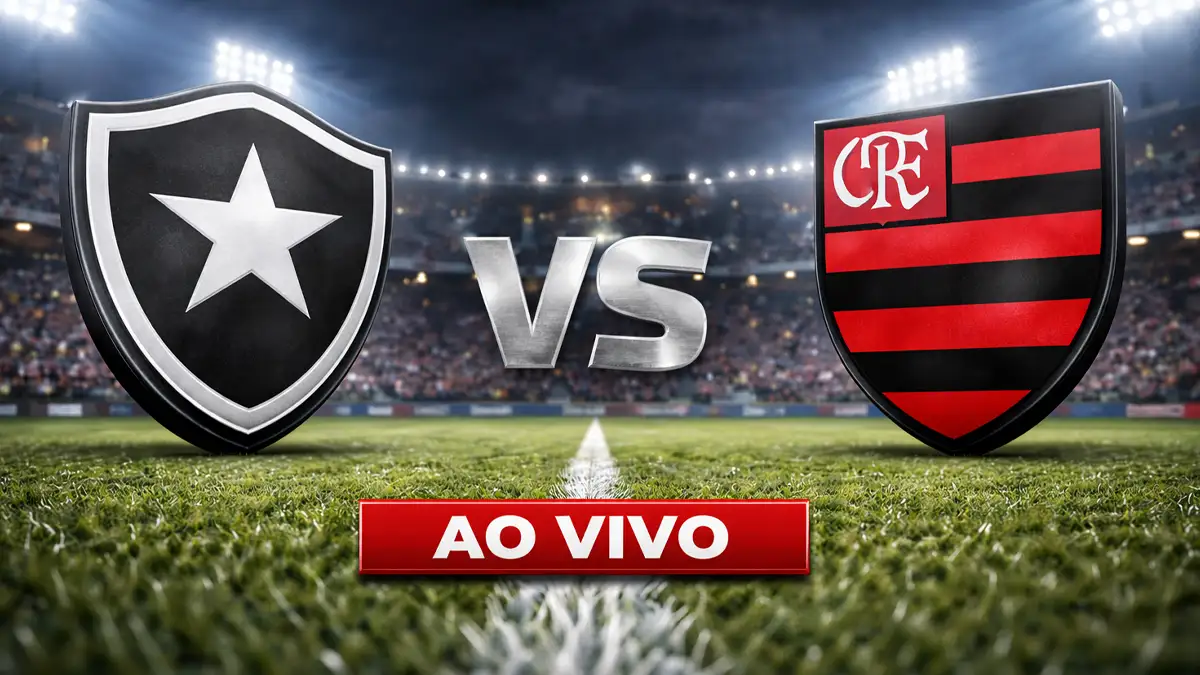 Botafogo x Flamengo: onde assistir ao vivo, horário e escalações do clássico pelo Brasileirão