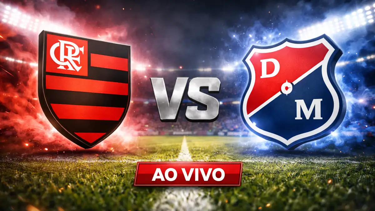 Onde assistir Flamengo x Independiente Medellín Ao vivo: Acompanhe hoje minuto a minuto