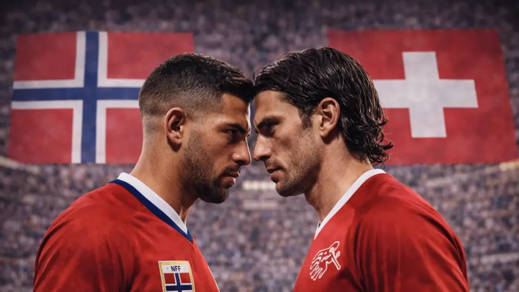 Onde assistir Noruega x Suíça Ao Vivo: Confira horário e escalações