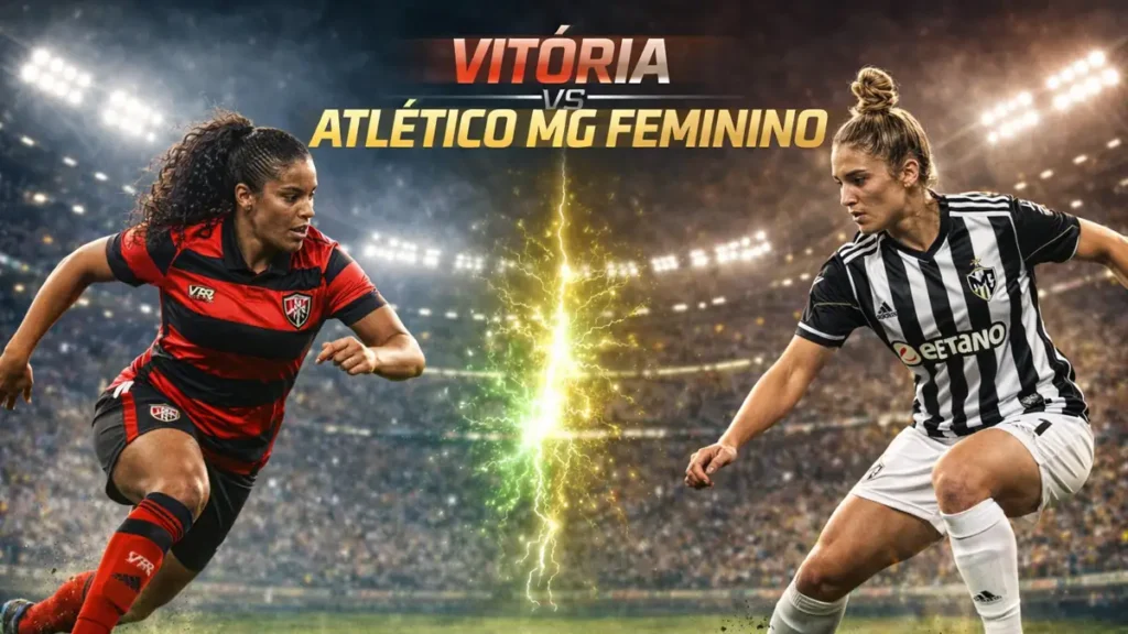Onde assistir Vitoria x Atletico MG Feminino onde assistir hoje