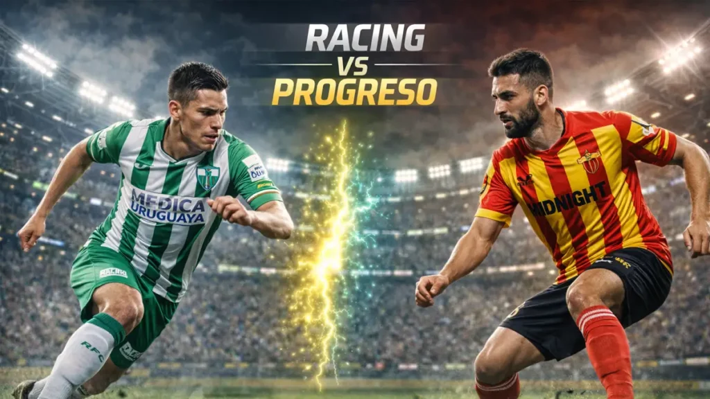 Racing x Progreso hoje pelo Campeonato Uruguaio ao vivo