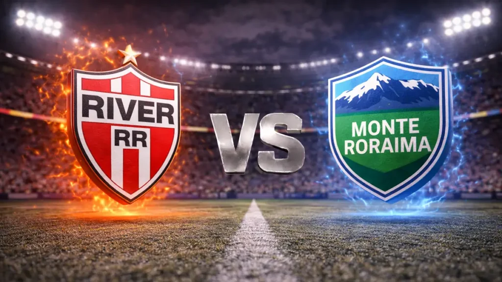 Equipes se enfrentam nesta terça-feira pela temporada regular do Campeonato Roraimense 2026