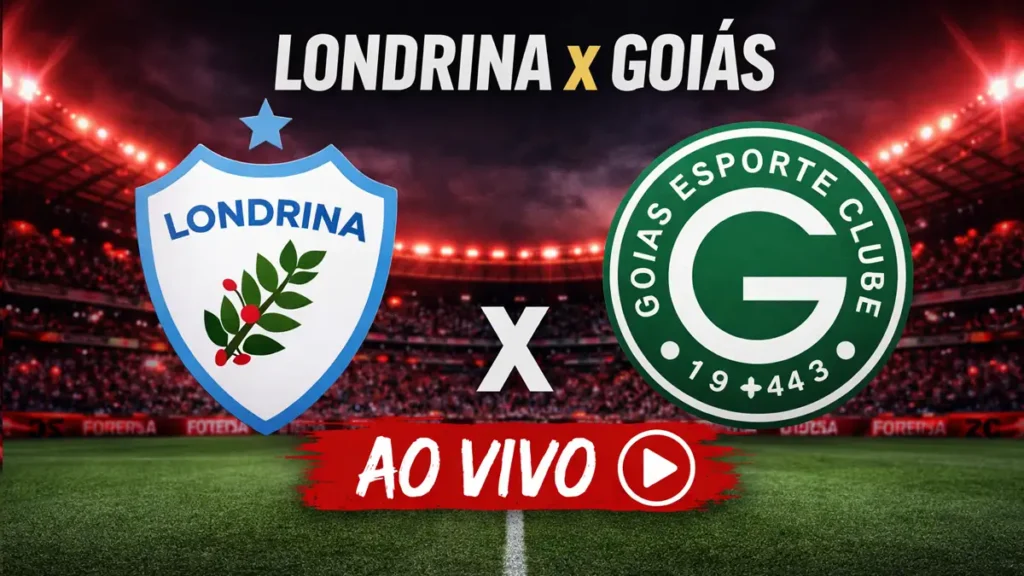 Onde assistir Londrina X Goiás Ao vivo na Série B