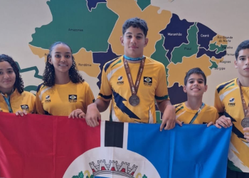 Rondonópolis conquista quatro medalhas nos Jogos Escolares Brasileiros Sub-14