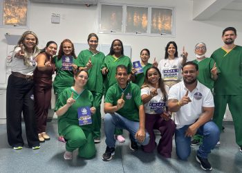 Alikson Reis acompanha visitas da Chapa 1 a unidades de saúde de Rondonópolis